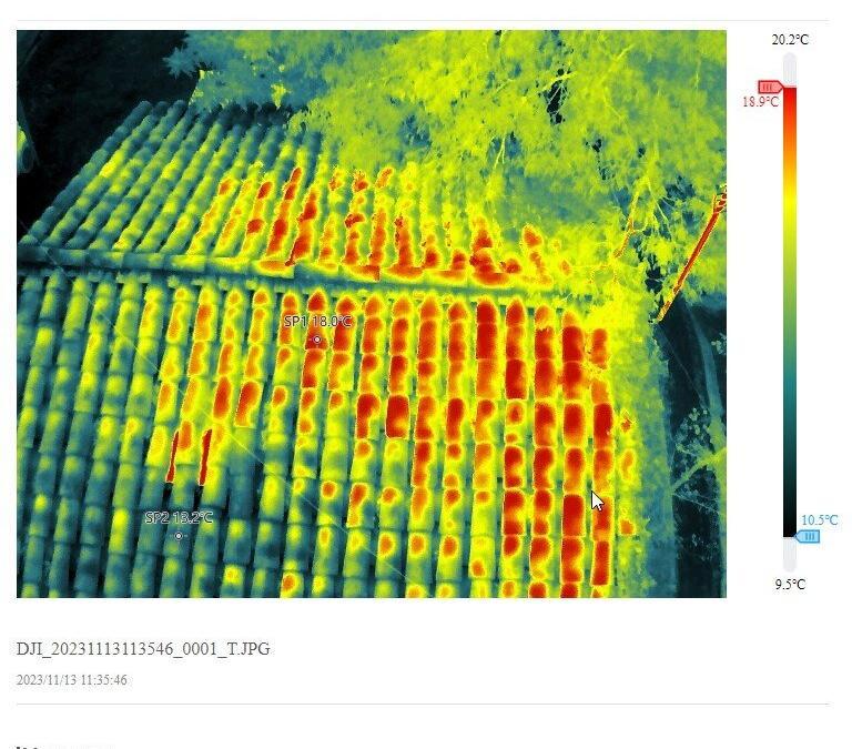 Thermographie par drone dans le Vaucluse 